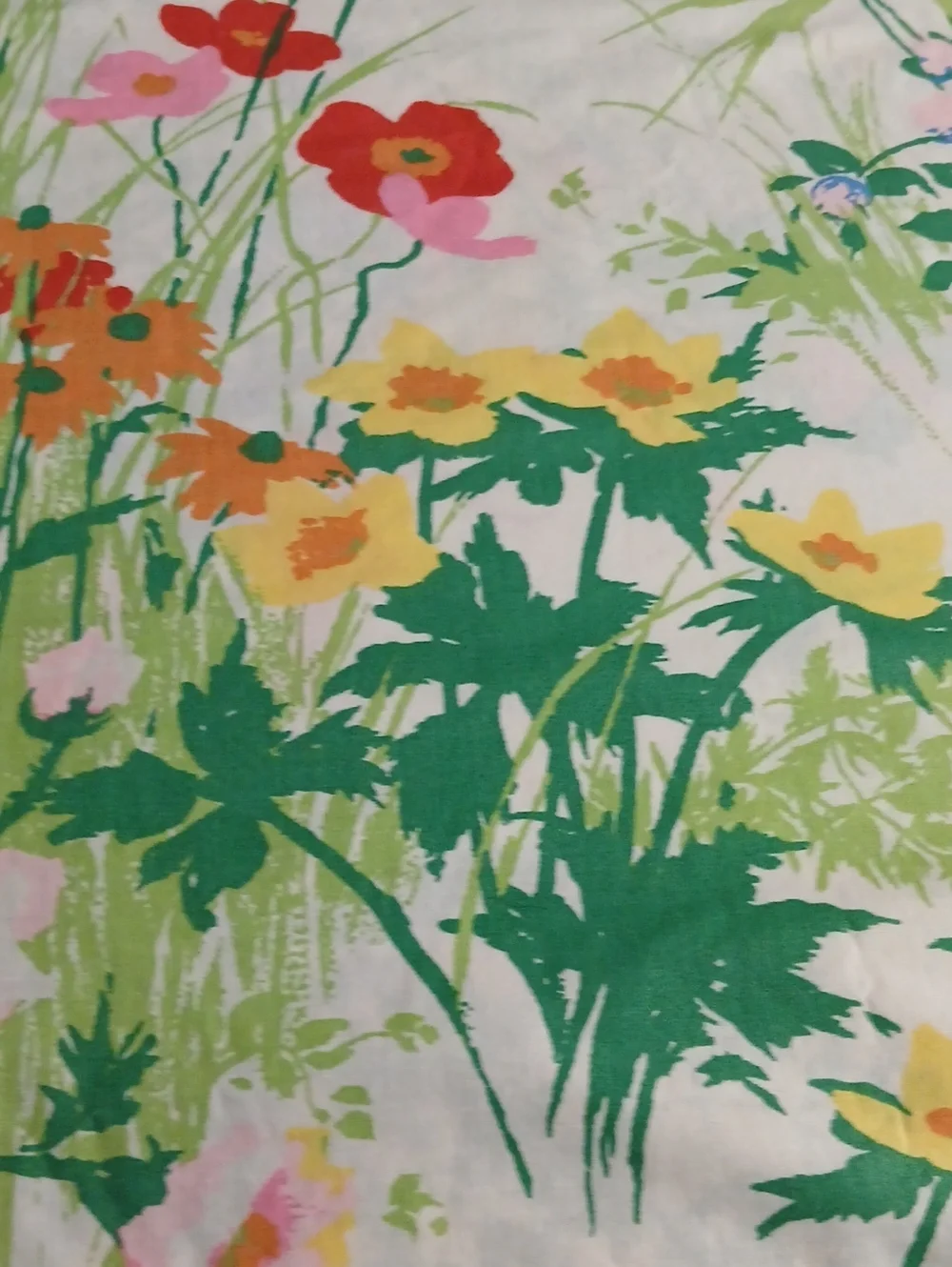 Floral Vintage Tablecloth
